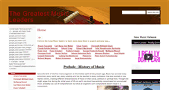 Desktop Screenshot of greatmusicleaders.org